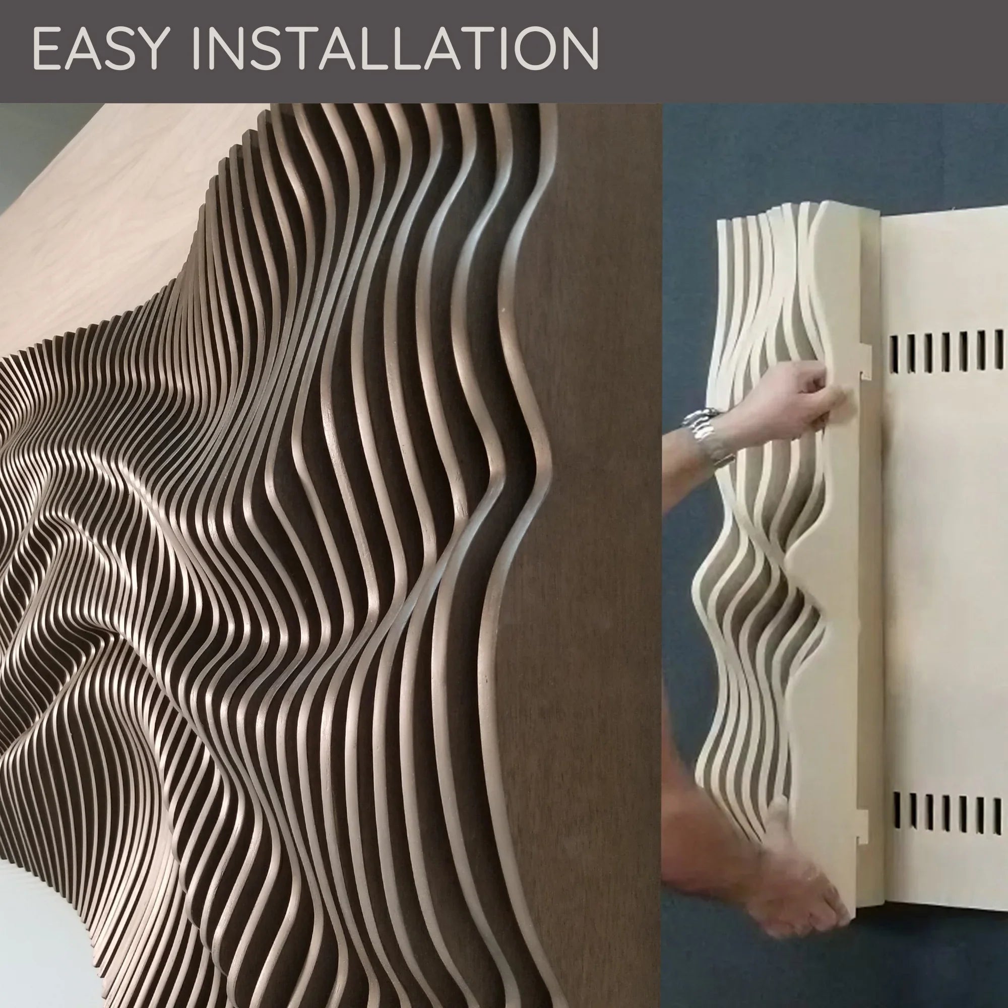 Parametric Wall Art , 3D Wall Mounted Sculpture  3D Wall Art.